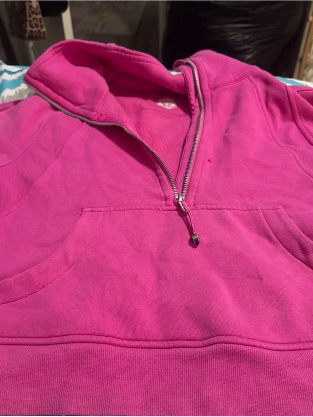 lululemon athletica Women's Half-Zip Pullover in Hot Pink